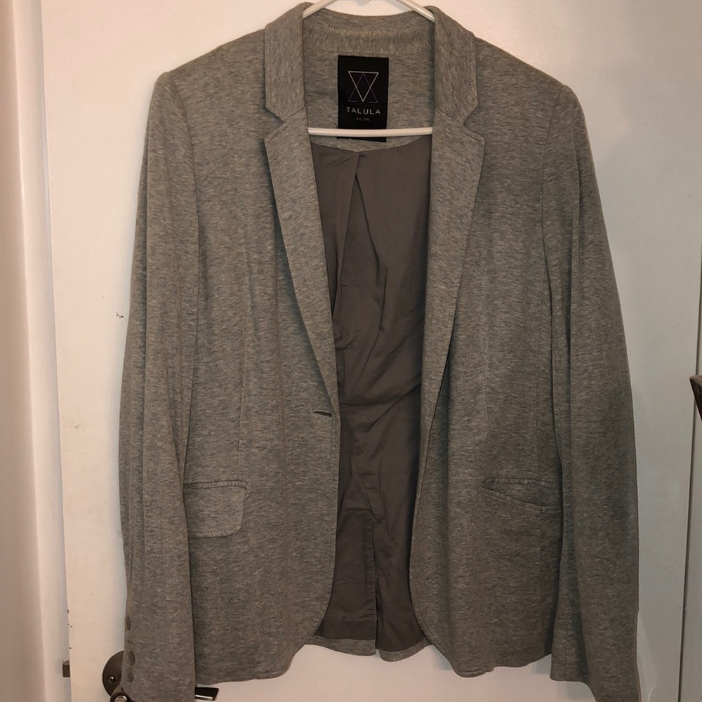 Grey blazer
